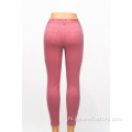 Roze jeans aangepaste groothandel